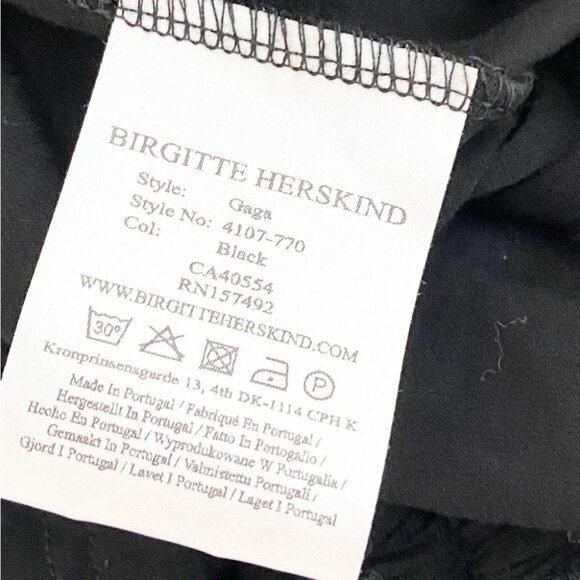 New Birgitte Herskind Gaga Open Back Top in Black size XS - Picture 6 of 7